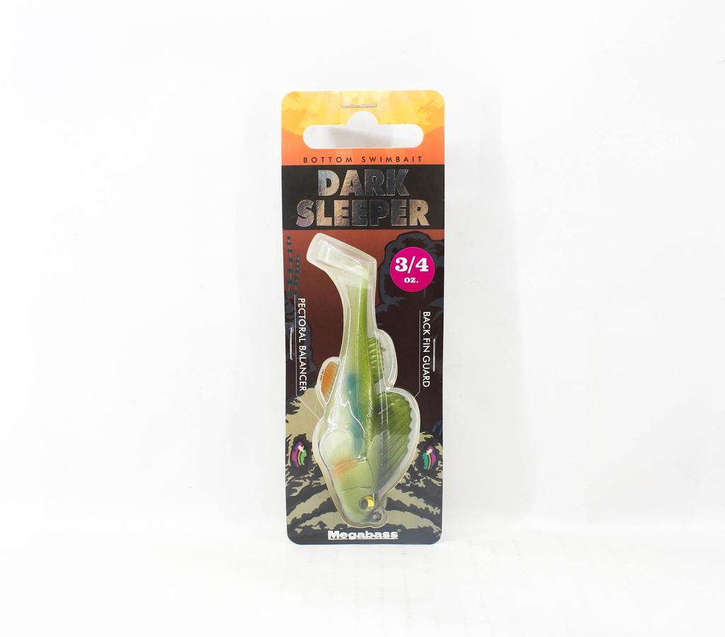 Megabass Мягкая приманка Dark Sleeper 3,8 дюйма 3/4 унции Hanahaze (1479)