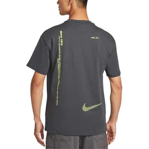 Nike Футболки Мужские Темно-серые HQ9263-060