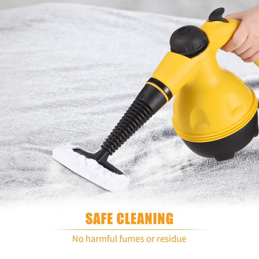 Ручной многофункциональный паровой очиститель под давлением с 9 аксессуарами для дома 1000 Вт