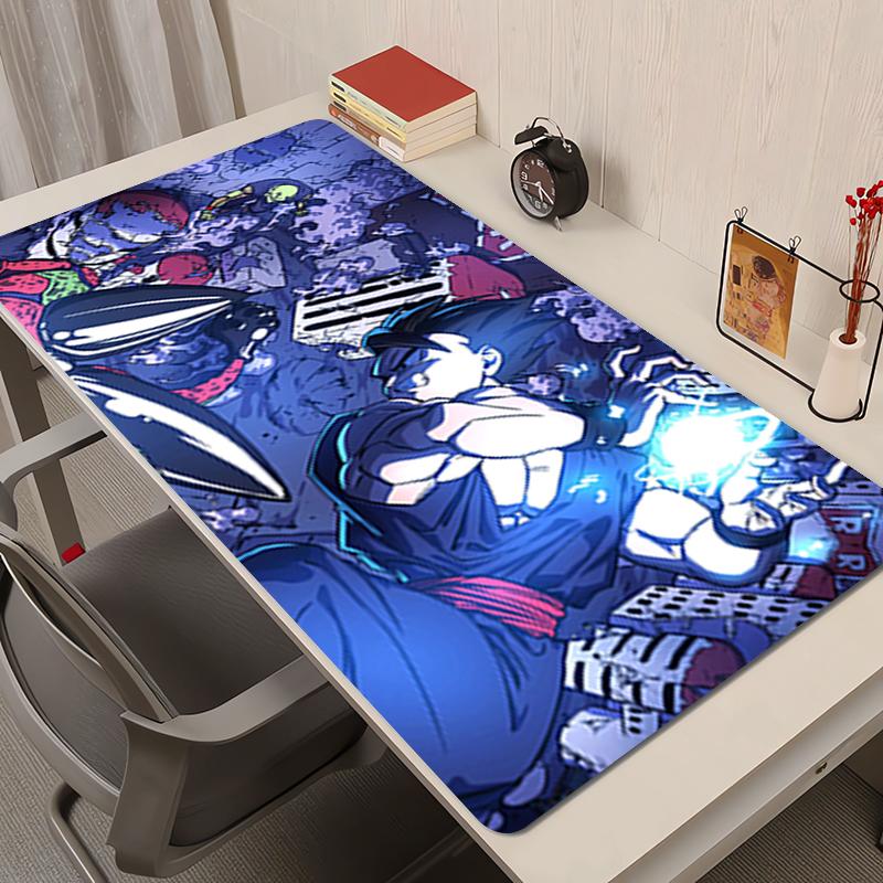 Mouse Pad Antislip Desk Mat Gaming Mats PC Accessories HD Mousepad Large Extended Keyboard Mat Dragon Ball Pattern Tablet Pad