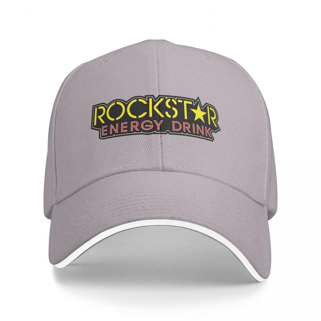 Rockstar Energy Drink Baseball Caps Snapback Baseball Hats Breathable Casual Casquette Outdoor Unisex