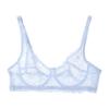 Mesh Transparent Push Up Bra Untra-thin Lace Underwear Seamless Lace Bra  Daily Wear