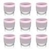 9Pcs Ice Ball Maker Ice Cube Mold Round Ice Sphere Tray Slow Melting Whiskey Cocktails Ice Cubes Molds with Lids