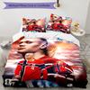 3pcs Haaland6 Design Cover Set - HD Printed Bedding with 1 Cover and 2 Pillowcases - Perfect for Home and Dorm Decor
