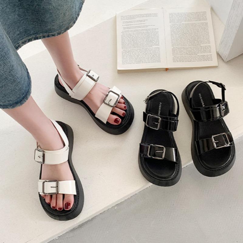 Ladies Fashion Retro Platform Sandals