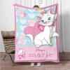 31 стиль Disney Cute Cat Marie Printed Blanket Soft warm Плед из фланели для детей и взрослых Кровать Диван Открытый Путешествия Девочки Подарки