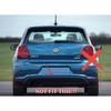 Диффузор заднего бампера Губа для Volkswagen Polo MK5 6R 2009-2014 Сплиттеры Спойлер Защита днища Комплект кузова Тюнинг Аксессуары