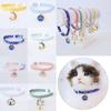 New High-Quality, Stylish, and Durable Adjustable Kitten Collar with Adorable Cute Pendant - Ideal Pet Supply for Cats and Puppi