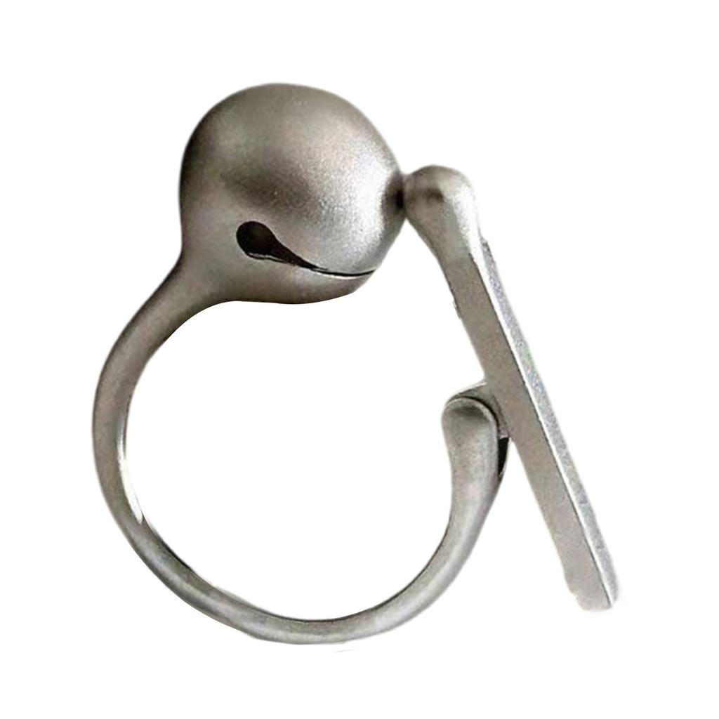 Уникальный дизайн Muyu Pattern Rings Прочный сплав Удобный аксессуар Портативный для модных мужчин и женщин Повседневное использование