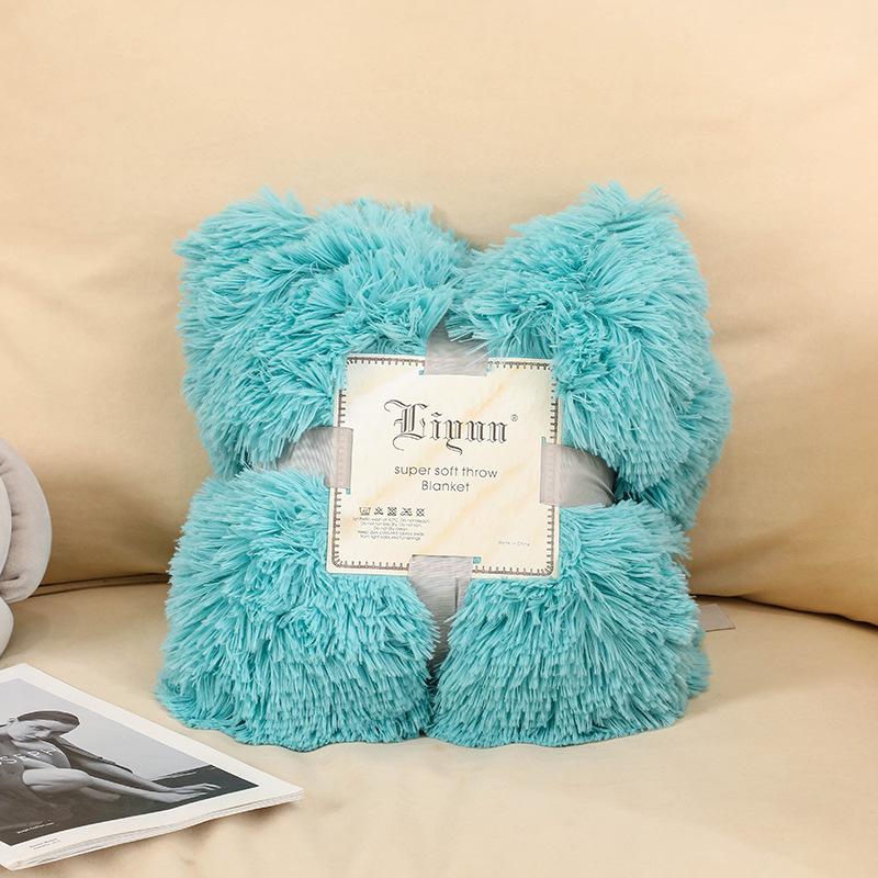 Плед из толстого флиса «Четыре сезона»: Уютный домашний и диванный плед, Идеально подходит для сна и свадеб