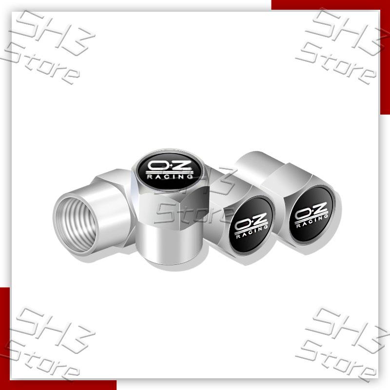 kqsdr10 4Pcs/Set OZ Racing Logo Car Wheel Tire Air Valve Stem Caps Airtight Covers For Auto Truck Motorcycle Universal Tyre Accessories