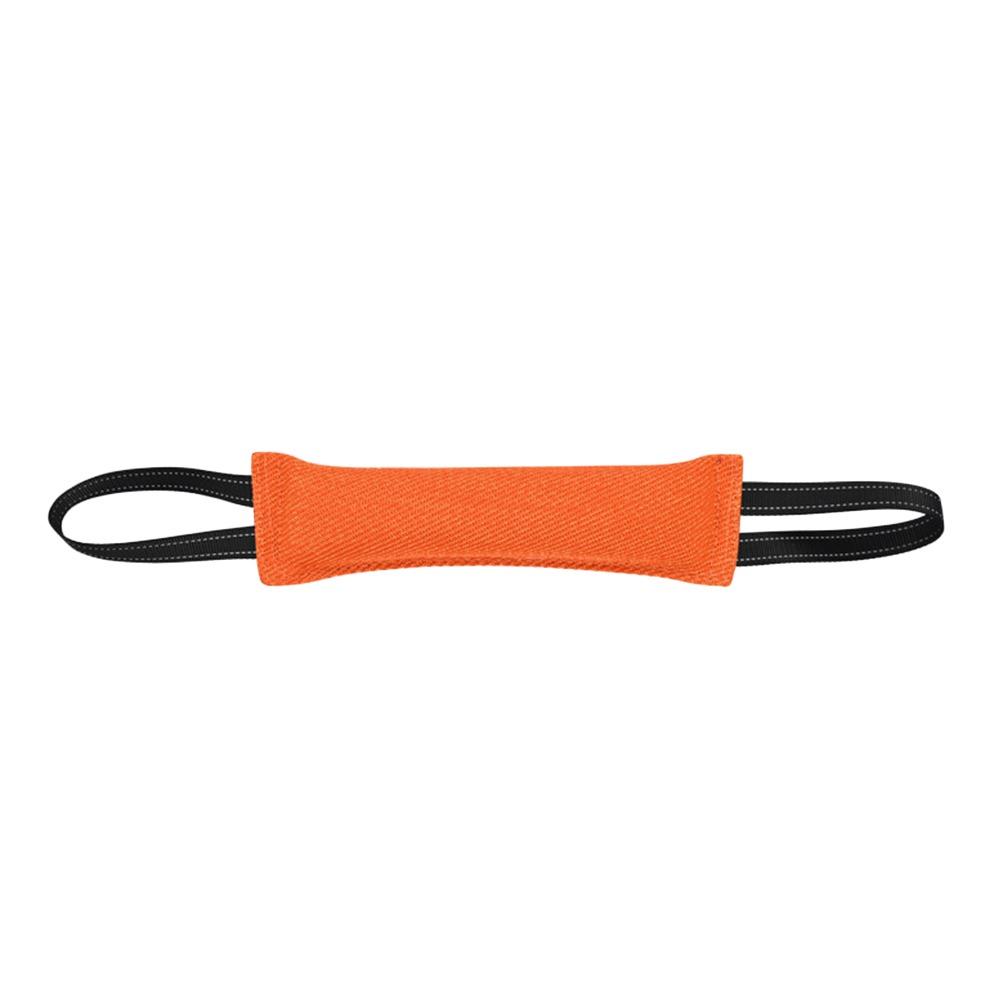 30cm Interactive Dog Tug Toy Jute Bite Pillow Chew Stick Fun Pet Companion Toy