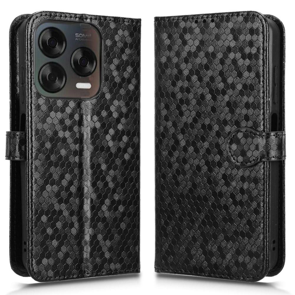 Для ZTE Blade V70 Design/V70 Vita Чехол-кошелек Тиснение точками Искусственная кожа Чехол для телефона