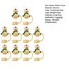 2/5/10Pcs Christmas Straw Cover Cute Ghost Design Silicone Straw Cap Dustproof Splash Proof 10mm Straw Tips Washable Anti-Slip Fit Lids Cup