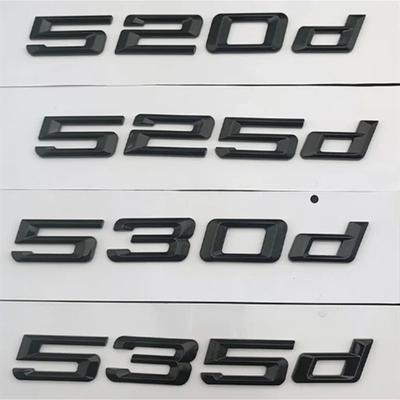 3D ABS Для BMW E39 F10 E60 F11 530d 520d 520i 535d 535i 540i 525d 530i Эмблема Буквы Наклейка Значок на Багажник Автомобиля Аксессуары