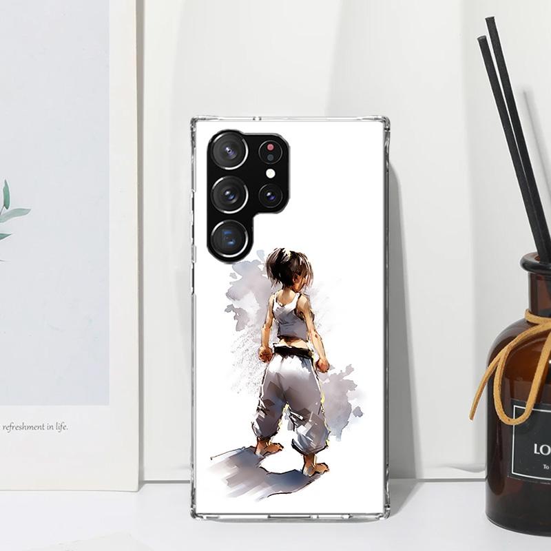 Oyama Kyokushin Karate Phone Case For Samsung Galaxy S25 S24 S23 S22 Ultra S21 FE S20 Plus S10 + S10E Art Fundas Back Cover S24