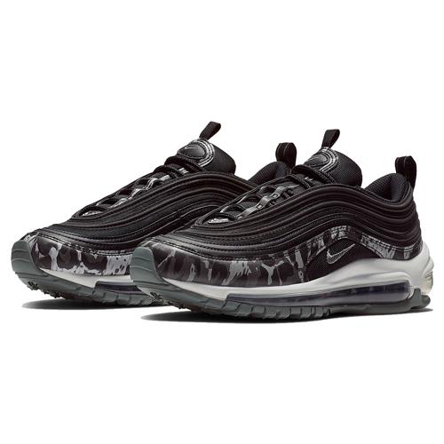 Nike Womens Air Max 97 Premium 'Future Forward' (women's sizes) Black / Black-Summit White-Cool Grey Running Shoes 917646 005