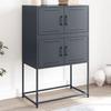 VidaXL Buffet Anthracite 68,5x38,5x107 Cm Steel, Cabinet, Sideboard, Storage Cabinet, Cabinet, Cupboard, Buffet 846484