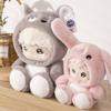 And Cozy Cute Long Plush Dolls With Rabbit Wolf Dinosaur And Panda Designs Animal