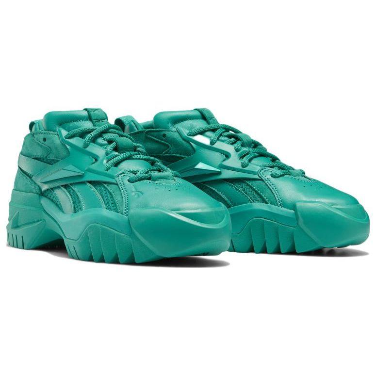Cardi B x Reebok Club C V2 Изумрудные Женские Кроссовки Зеленый GY7213