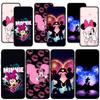 Для Samsung Galaxy S24 S23 iPhone 15 14 Xiaomi Redmi Note 13 12 11 Pro Max X 8 7 9 10 XR OPPO Huawei чехол для телефона Минни мультфильм Микки милый чехол с мышкой