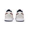Jordan Air Jordan 1 Износостойкие Низкие Винтажные Баскетбольные Кроссовки Мужские Бежевый Белый Красный 553558-414(Team80-S-BOX)