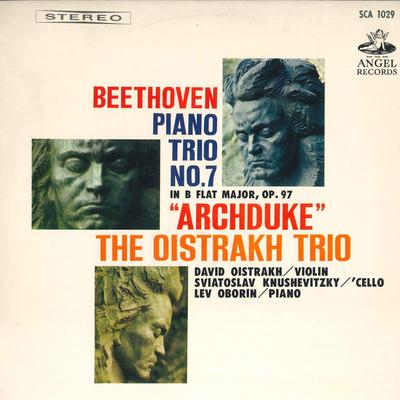 Виниловая пластинка BEETHOVEN, OISTRAKH TRIO - Фортепианное трио № 7 Си-бемоль мажор, соч. SCA1029 ANGEL Япония Классика Б/у