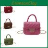 Pu Bag Lingge Material Princess Style Fashionable Bag For Middle School Girls