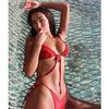 Сексуальное бикини женский купальник бандаж купальник из двух частей женский бразильский купальный костюм летняя пляжная одежда костюм для плавания бикини EMA