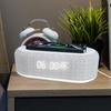 RGB Цифровой будильник Ночник Отображение температуры Bluetooth-совместимый динамик 15 Вт Быстрая