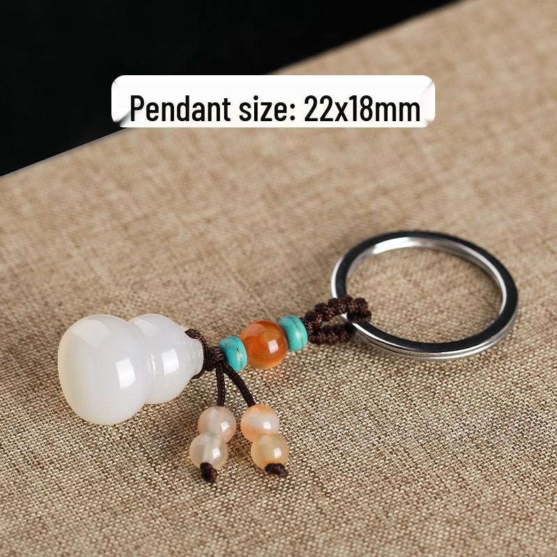 Халцедон Пиксю Брелок для богатства и Агат Подвеска «Пряжка мира»