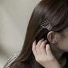 Skeleton Hand Bone Skeleton Hand Hair Claw Zinc Zinc Zinc Alloy Small Shark Clip Ghost Paw Hair Claw  Girl