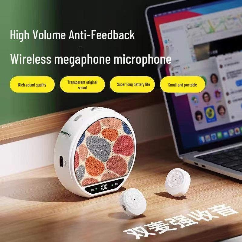Precision Wireless Lapel Microphone & Speaker for Tour Guides and Teachers