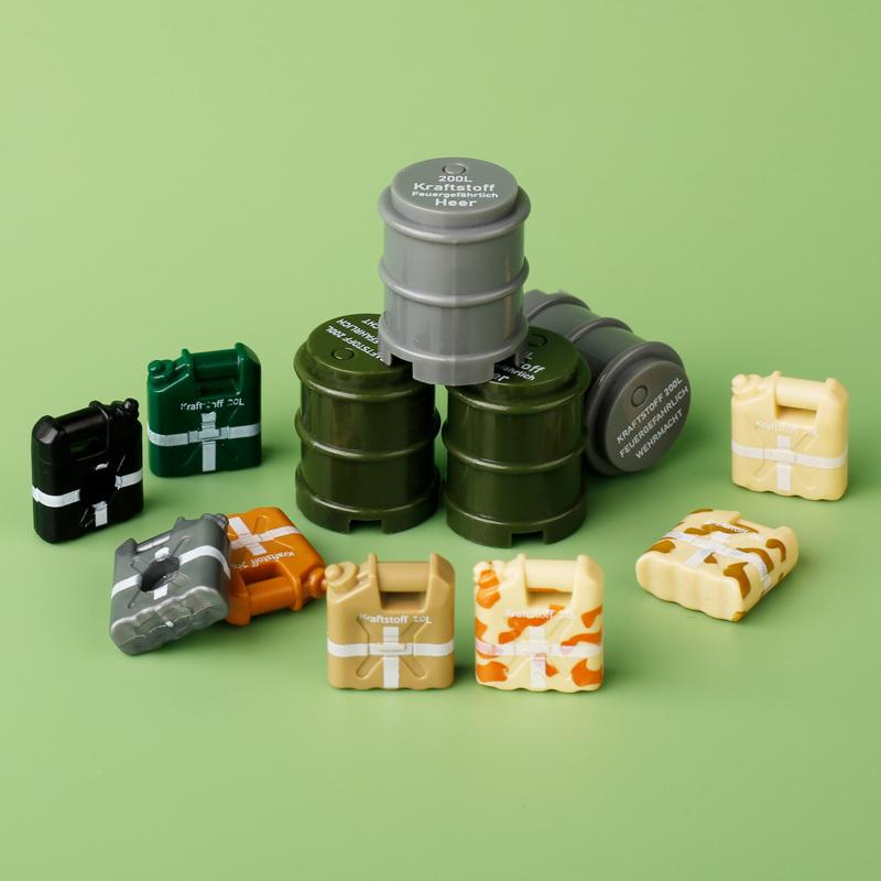 Военная сцена MOC строительные блоки игрушка аксессуар солдат фигурка колючая проволока мешок с песком палатка медицинская коробка цепь 30104 дорожный заграждение K042