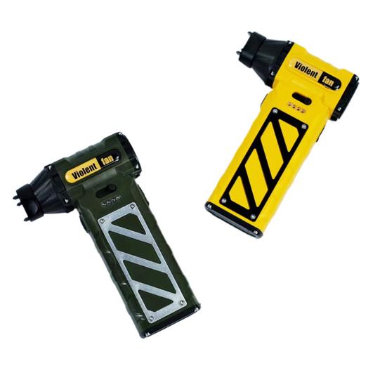 Электрический вентилятор для удаления пыли, мощный бесщеточный двигатель, регулируемая скорость, компактный дизайн, портативный ручной вентилятор