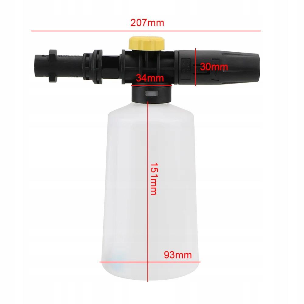 750ml Foam Sprayer with Bayonet Attachment for Kärcher K2-K7 Pressure Washers