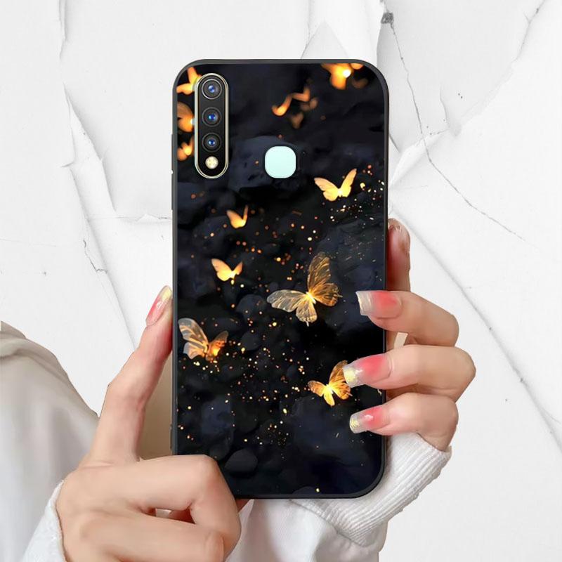 Чехол Для Vivo Y19 Y 19 Чехол Силиконовый Мягкий ТПУ Чехол Для Телефона Для Vivo Y19 1915 VIVOY19 Funda Capa Модный Ударопрочный Корпус Coque