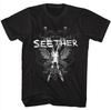 Seether Suffer It All 2015 Футболка Полный Размер S-5XL TT1122 Унисекс Футболка