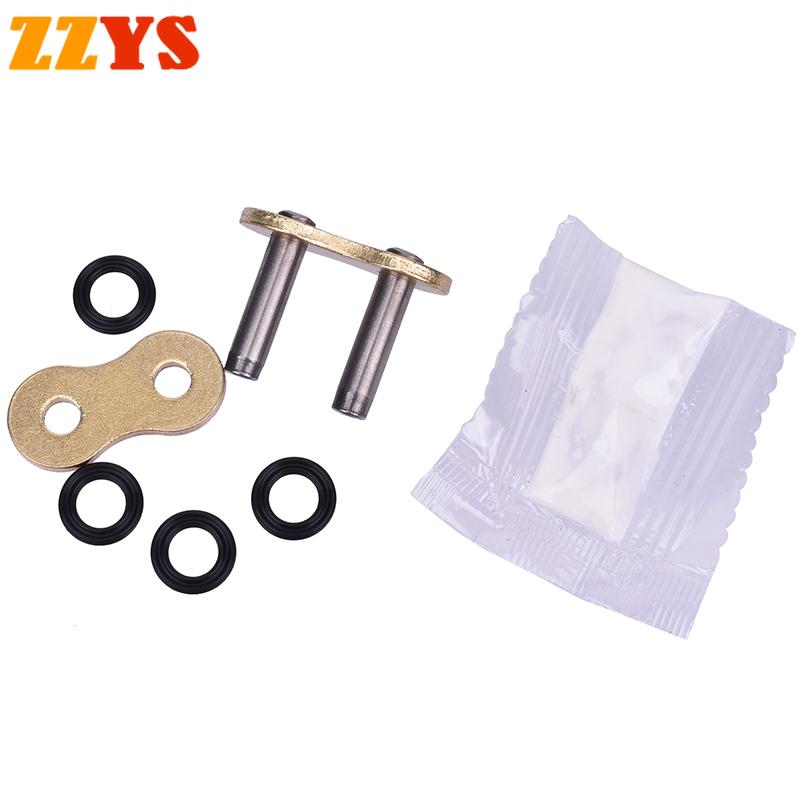 428HX 520HX 525HX 530HX 428 520 525 530 HX Ring Motorcycle Hollow Rivet Oil Seal Chain Connector Lock Connecting Link Buckle