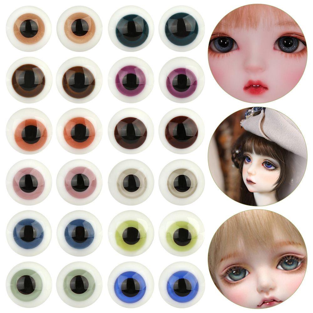 High Quality For BJD Doll DIY Safety Animal Toy Doll Glass Eyes Doll Making Crafts Doll Eyeballs