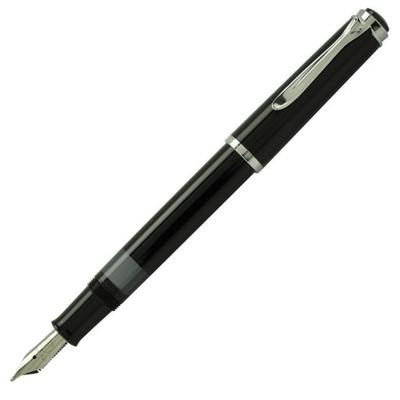 Pelikan EF Extra Fine Перо Классическое M205 Фонтанная Официально Импортированная Ручка, Черная,
