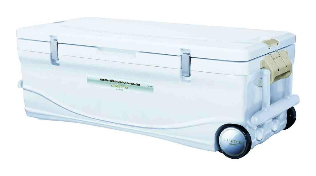 SHIMANO Cooler Box Large 60L Spacer Whale Limited with Casters for Fishing Ice White 600HC-060I