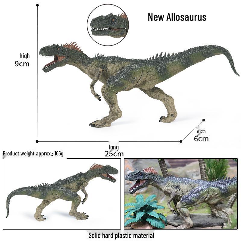 Dinosaur Model Set: T. Rex, Spinosaurus, Mosasaurus, Stegosaurus, Triceratops Cognitive Toys