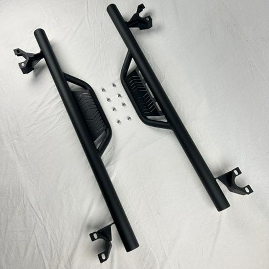 07-17 JK Wrangler Защита порогов Круглая силовая дуга Боковые ступени