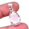 Natural Ametrine Gemstone Handmade 925 Solid Sterling Silver Pendant 1.25" F5t05