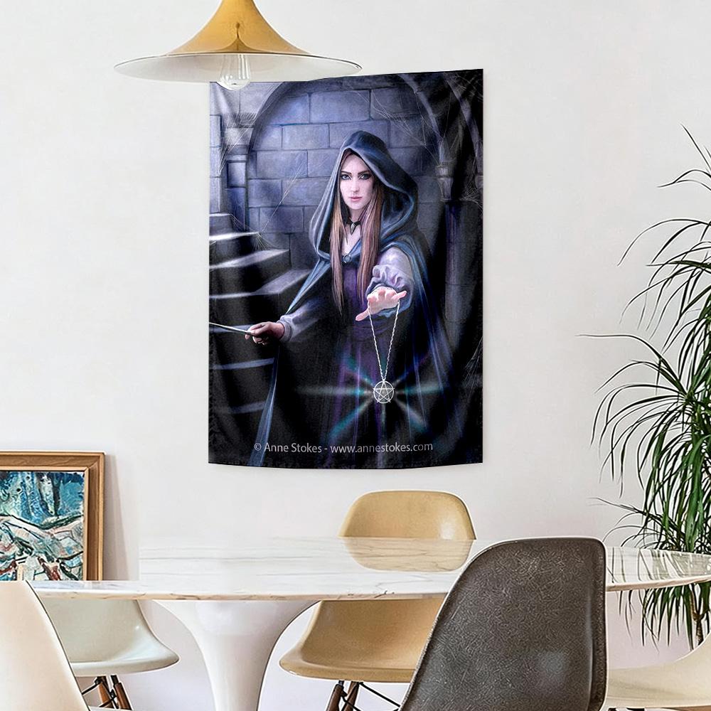 Gothic Style Wall Decor Tapestry Art For Pet Memorial Birthdaywedding Party Backdrop Family Gift
