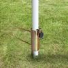Beach Umbrella Anchor Sun Shade Support Tent Fixing Holders Outdoor Tents Sand Grabber Bases Stand Steel Stakes