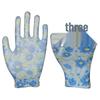 Женские тонкие перчатки с защитой от порезов и ладонями из мягкой резины с PU-покрытием, летняя защитная экипировка