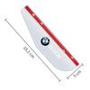 2025 E46 For BMW 2PCS Transparent Auto Parts Rearview Mirror Protector Rain Eyebrow Visor Cover For BMW 1 2 3 4 Series M Power X