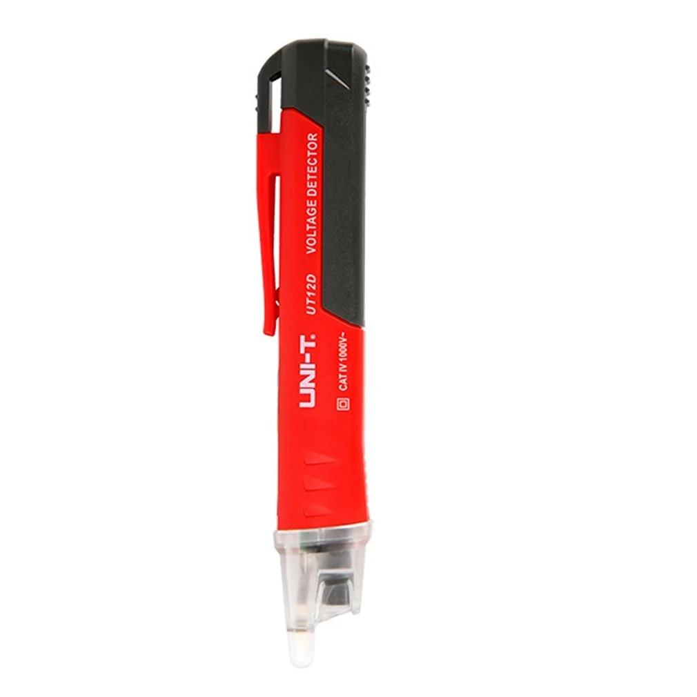 UT12D AC Voltage Detector Non Contact Pen Tester Electric Sensor 24-1000V Voltage Meter Current Test Pencil Alarm LED Light Unit